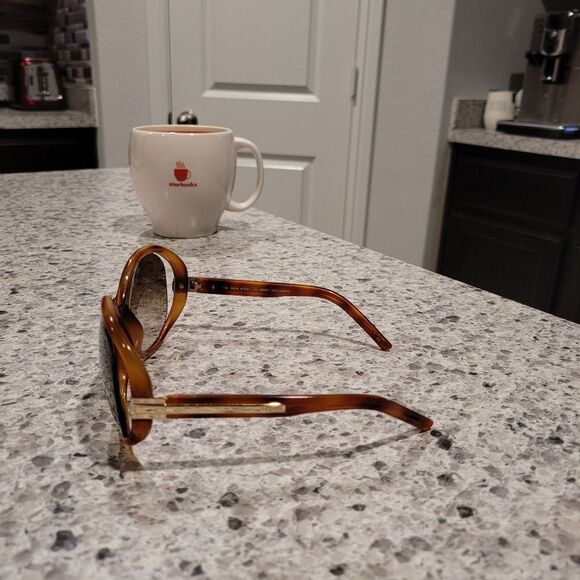 Fendi Authentic Sunglasses Women Brown Frame, Oval Round Pre-Owned - Picture 2 of 14